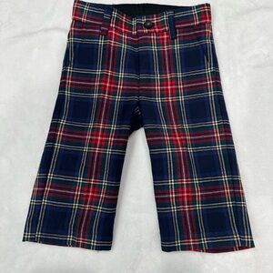 janie and jack boys plaid pants size 6-12 months